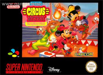 Cover Great Circus Mystery Starring Mickey & Minnie, The for Super Nintendo